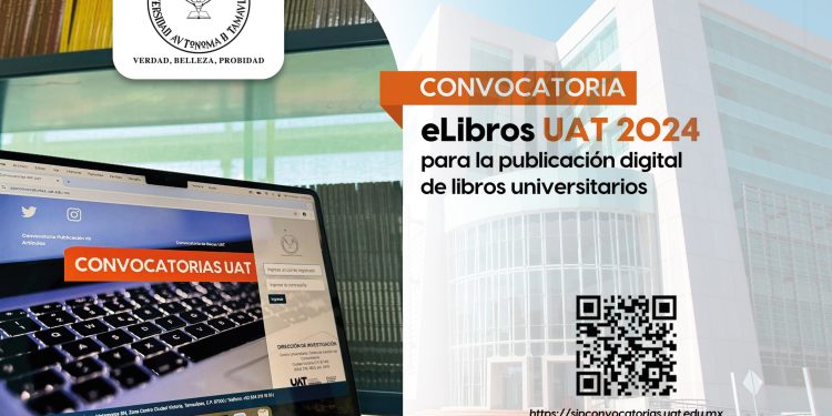Emite la UAT convocatoria para la publicación de libros digitales.