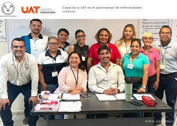 Capacita la UAT en el automanejo de enfermedades crónicas.