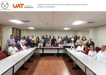 Lidera la UAT esfuerzos en la creación de jardines ecológicos.