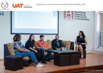 Realizan el conversatorio estudiantil Diversidades UAT.