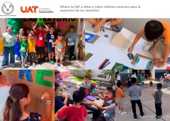 Promueve UAT los derechos en la infancia mediante laboratorio creativo.