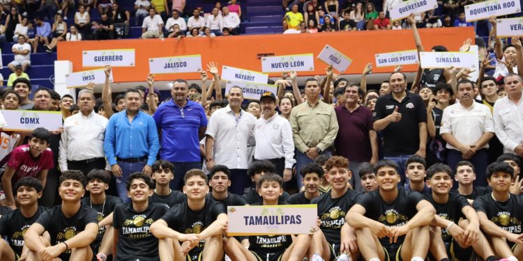 Inauguran en la UAT el Campeonato Nacional de Básquetbol U-14 de la ADEMEBA.