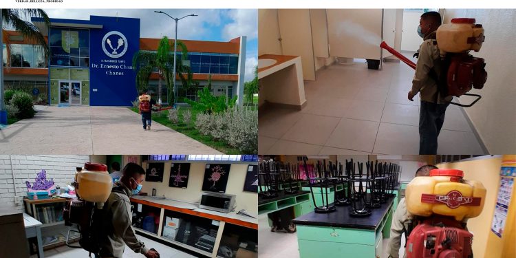 Procura la UAT espacios sanitizados para el retorno a clases de universitarios