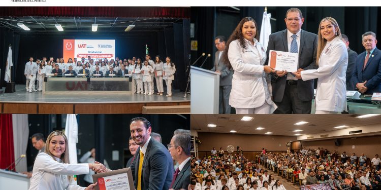 Gradúa la UAT nuevos profesionales de medicina veterinaria