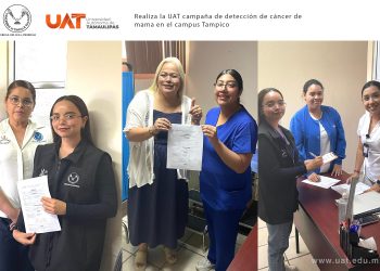 La Facultad de Enfermería Tampico de la UAT realiza campaña de detección de cáncer de mama