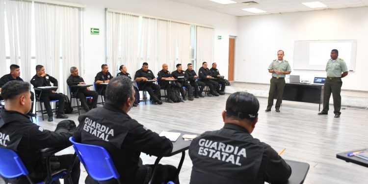 Policía Nacional de Colombia inicia capacitación a personal de la Guardia Estatal