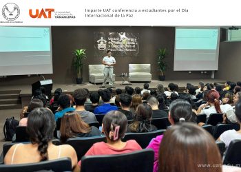 Imparte UAT conferencia a estudiantes por el Día Internacional de la Paz