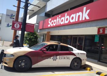 Bancos y cajeros con vigilancia permanente de la Guardia Estatal