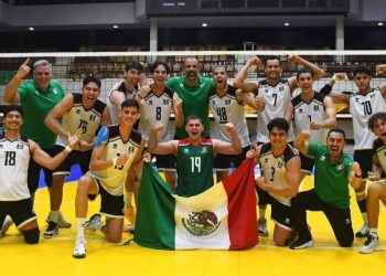 Tamaulipeco se cuelga medalla histórica para la Selección Mexicana Sub-23 de voleibol