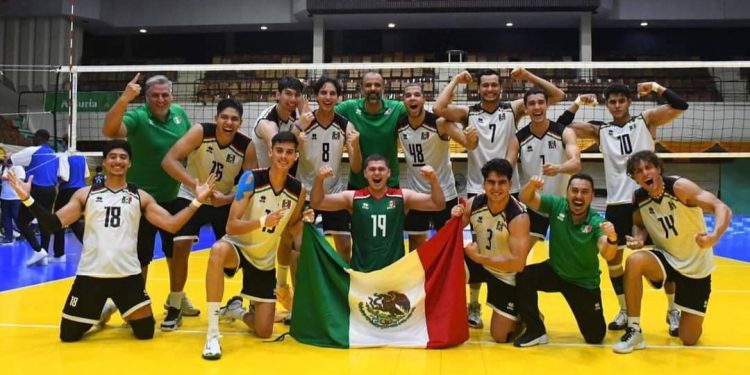 Tamaulipeco se cuelga medalla histórica para la Selección Mexicana Sub-23 de voleibol