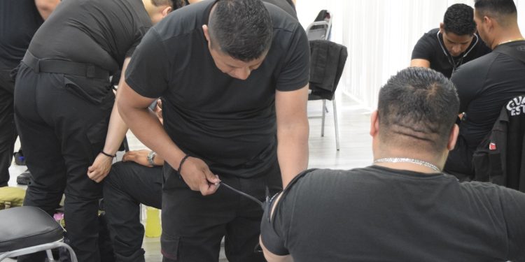 Inicia Guardia Estatal sexto bloque del Curso de Medicina Táctica Policial