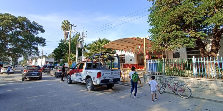 Planteles de Tamaulipas vigilados a través de “Escuela Segura”