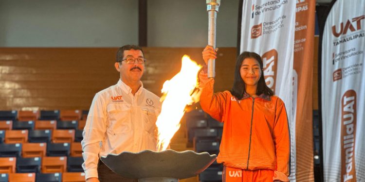 Rector de la UAT inaugura en Reynosa los Juegos Interfacultades 2024 zona norte