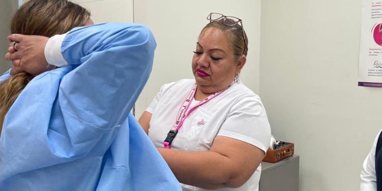 Realiza SST Campaña Intensiva de Prevención de Cáncer de Mama