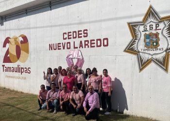 Realiza CEDES Nuevo Laredo campaña de concientización sobre el cáncer de mama