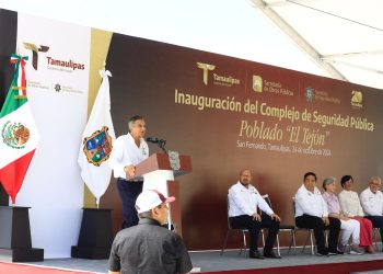 Inaugura Américo nuevo Complejo de Seguridad Pública en San Fernando