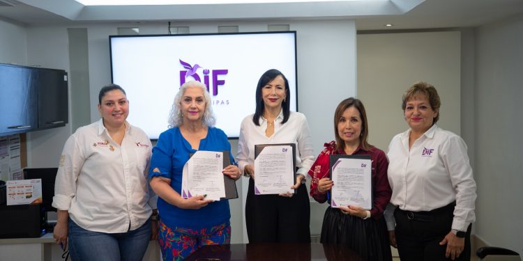 Firman DIF Tamaulipas e ITACE convenio para la fabricación de estufas ecológicas
