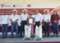 Entrega Gobierno de Tamaulipas 280 toneladas de fertilizante a productores citrícolas