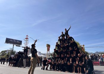 Con un contingente de 380 integrantes, USJT participa en el desfile de la Revolución Mexicana