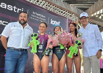 Puebla y Ciudad de México lograron la victoria en el triatlón de Tamaulipas