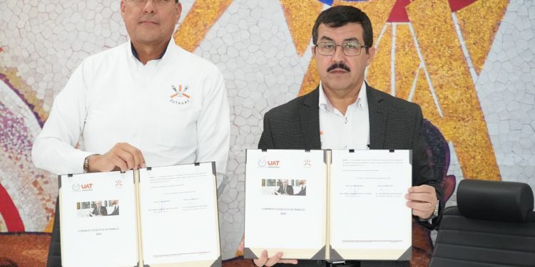 La UAT y su sindicato académico fortalecen acuerdos laborales