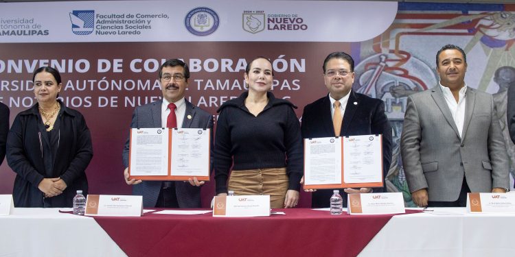La UAT y el Colegio de Notarios de Nuevo Laredo fortalecen la formación de estudiantes