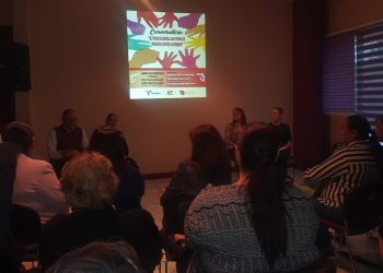 Guardia Estatal de Género participa en conversatorio interinstitucional