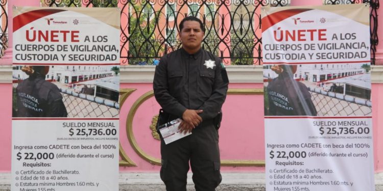 Implementa SSPT campaña de reclutamiento presencial y virtual para Cuerpos de Vigilancia, Custodia y Seguridad