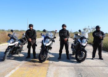 Guardia Estatal destaca capacitación en conducción de motopatrullas