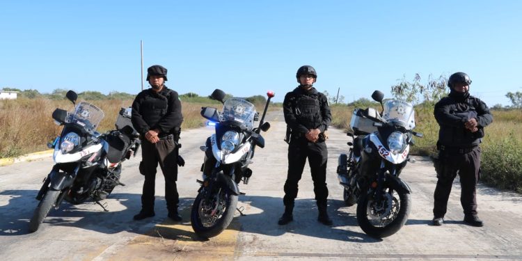 Guardia Estatal destaca capacitación en conducción de motopatrullas