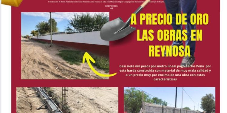 Las sobras de las obras en Reynosa: El negocio redondo de los Peña Ortiz