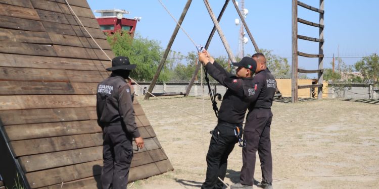 Continúa Guardia Estatal capacitándose en Medicina Táctica Policial