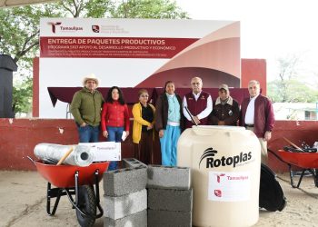 Fomentan autosuficiencia alimentaria con paquetes productivos de traspatio