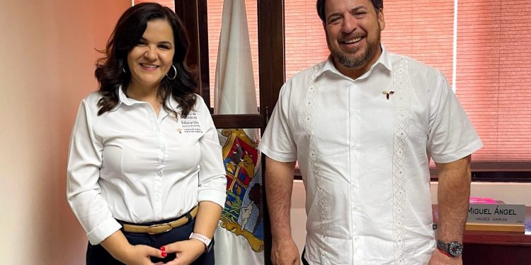 Trabajarán SET y Coordinación de Becas en beneficio de las y los estudiantes tamaulipecos