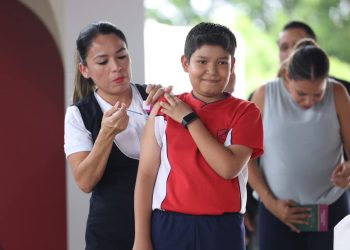 Se sitúa Tamaulipas en segundo lugar nacional en Semana de Vacunación; jornada continúa