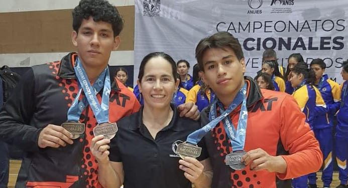 Gran actuación de judocas de la UAT en el Campeonato Nacional Universitario