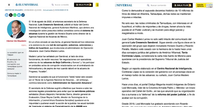 Candidata a magistrada vs periodista: ¿protección de imagen o censura?