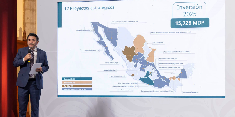 Tamaulipas es el segundo estado con más inversión en proyectos hídricos