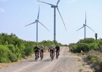 Celebra SEDENER Día Mundial del Viento con carrera ciclista