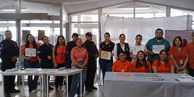 Participa Guardia Estatal de Género en campaña permanente para erradicar violencia contra niñas, adolescentes y mujeres