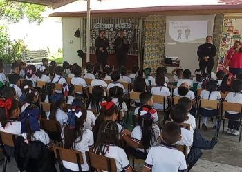 Previene Guardia Estatal de Género violencia en planteles de educación básica de Tampico