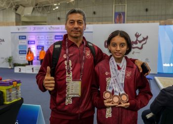 Suma Tamaulipas nueve medallas en levantamiento de pesas de la Olimpiada Nacional 2025