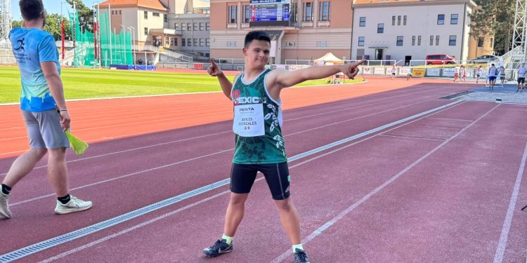 Alejandro “La Flecha” Avilés logra cuatro oros y rompe dos récords mundiales en el Abierto Europeo de Atletismo para atletas con Síndrome de Down