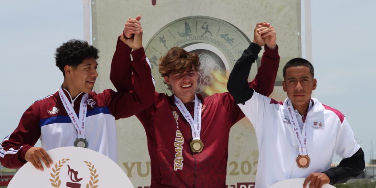 Suma Tamaulipas medallas de oro y bronce en el primer día de Olimpiada Nacional de Canotaje