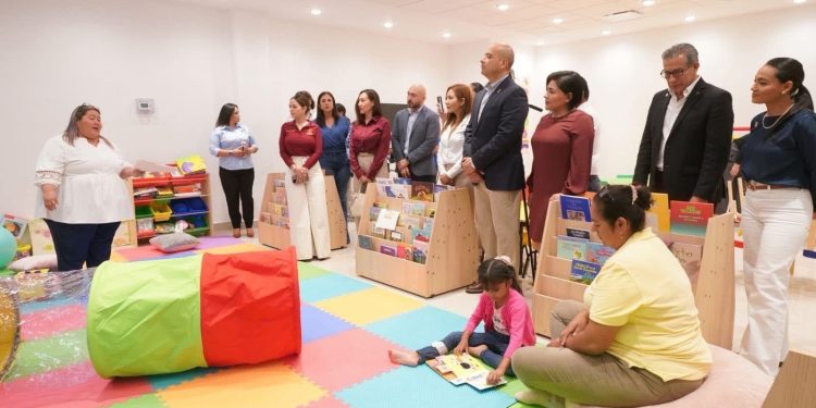 Inauguran en Nuevo Laredo el Primer Espacio Amigable con Enfoque de Infancia y Bebeteca en Tamaulipas
