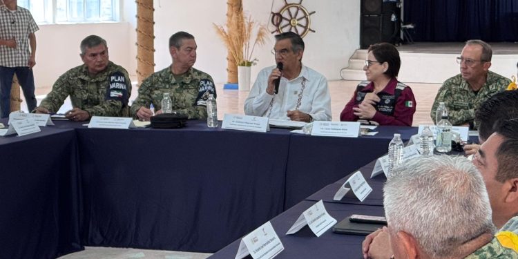 Reconoce la coordinadora nacional de PC el trabajo de prevención encabezado por gobernador en Tamaulipas