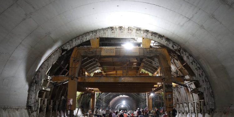 Filtraciones en el túnel de la MOT ocurren en áreas sin revestimiento de concreto y están bajo control