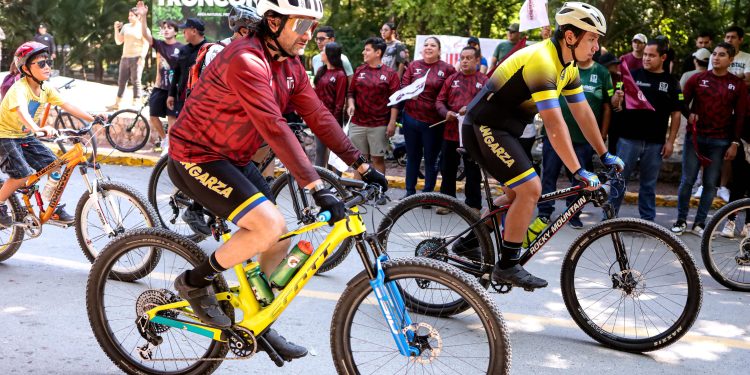 Más de 1500 jóvenes de todo Tamaulipas participan en la Jornada Nacional Rodada por la Paz y Contra las Adicciones