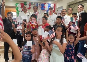 Entrega Instituto Tamaulipeco para los Migrantes 150 actas de doble nacionalidad a niñas, niños y adolescentes en Nuevo Laredo