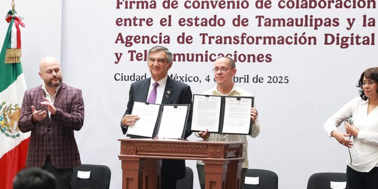 Designa gobernador de Tamaulipas a Edwin Tuexi Amaro como Autoridad Local de Simplificación y Digitalización